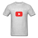 YouTube Graduation Shirt - heather gray