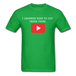 YouTube Graduation Shirt - bright green