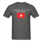 YouTube Graduation Shirt - charcoal