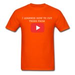 YouTube Graduation Shirt - orange